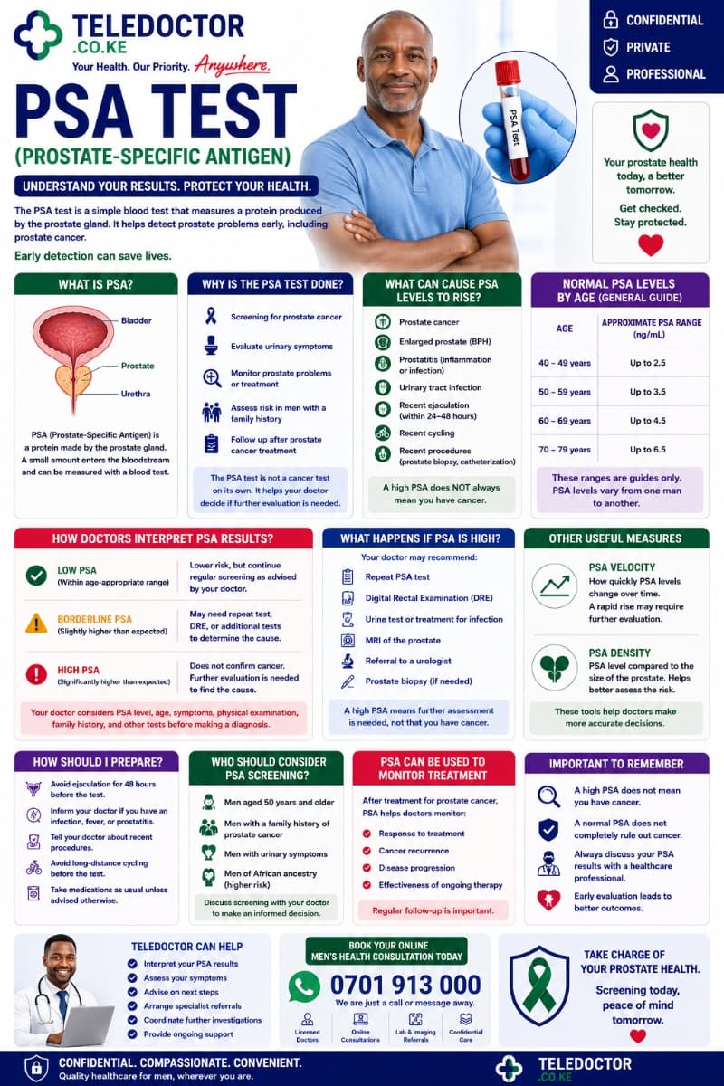 PSA Test (Prostate-Specific Antigen): What It Is, Why It’s Important, and How to Interpret the Results